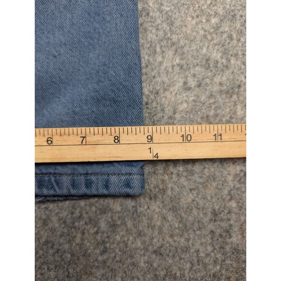 Gitano Jeans 32x 32 Vintage High-Rise Mom Jeans Blue Cotton Denim - Picture 7 of 8